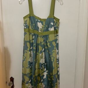 Max & Cleo Olive Green Dress